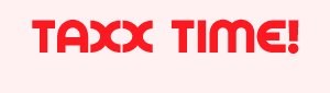 Taxx Time Logo